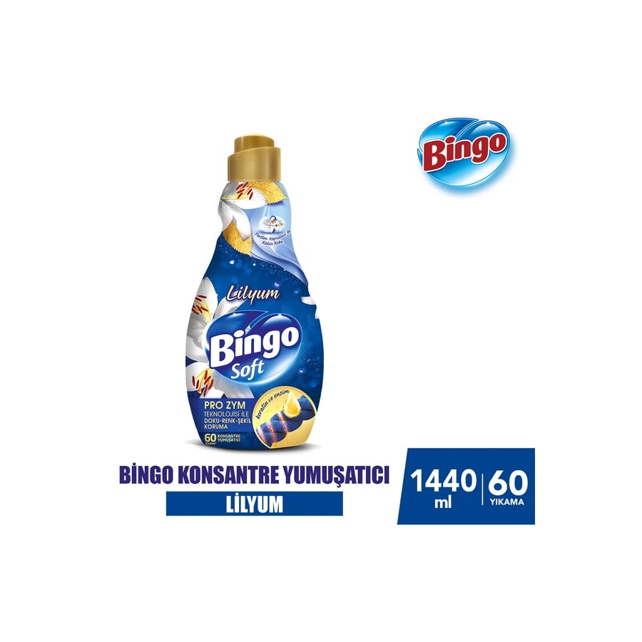 Bingo Soft Lily Yumusatici - Weichspüler mit Lilien-Duft 1440ml