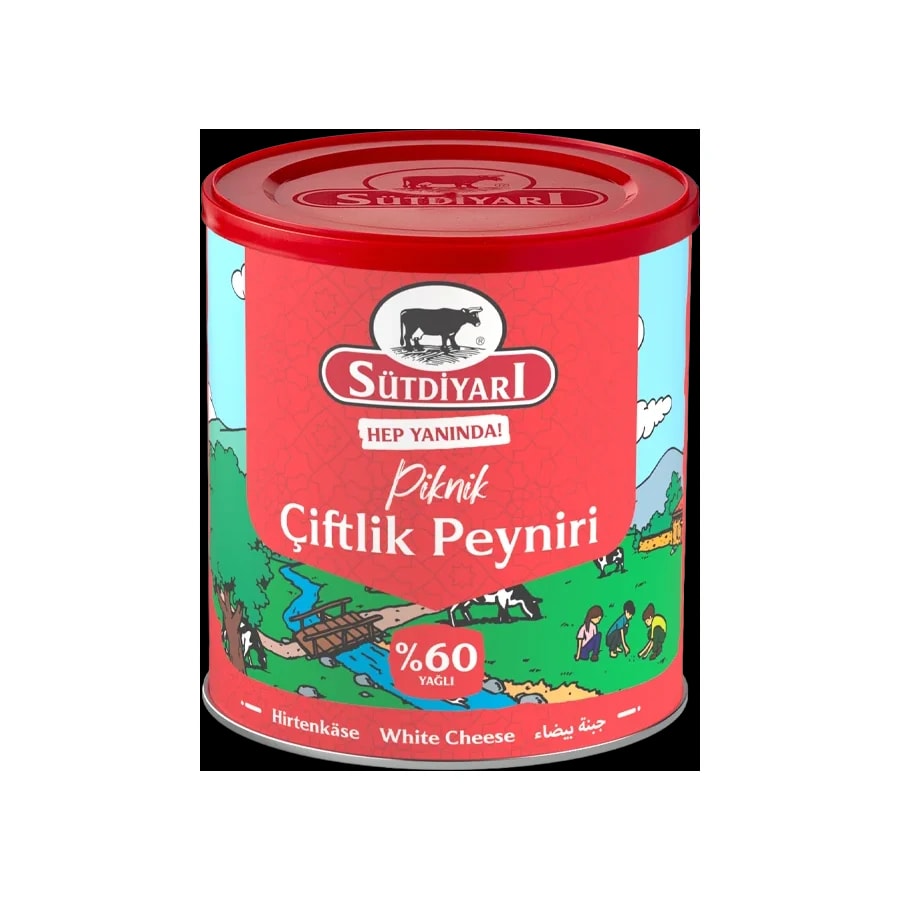 Sütdiyari Peynir/Käse Ciftlik 60+ 400g Kirmizi Kapak