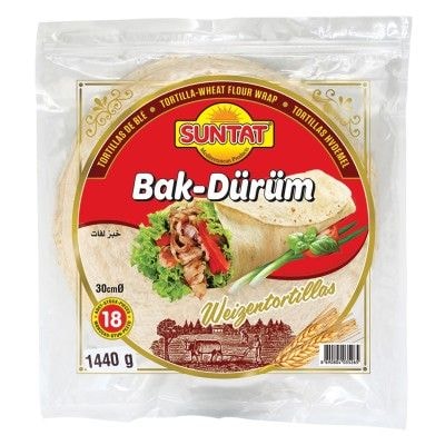 Dürüm-Brot 18 Stück, 30 cm