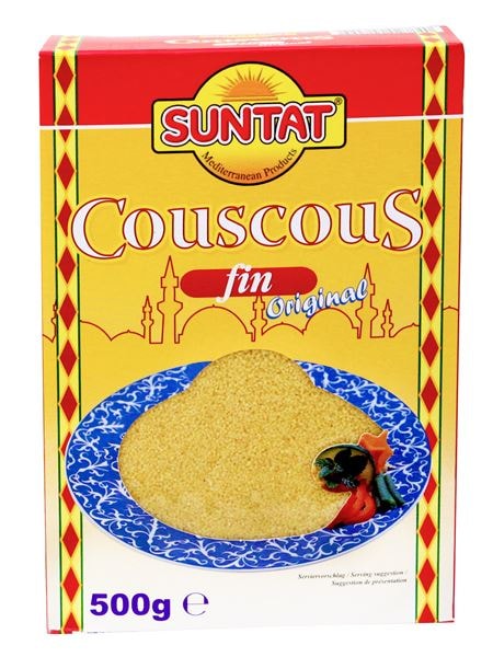 SUNTAT Arabischer Couscous, fein 12 x 500 g