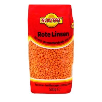 SUNTAT Rote Linsen Fußball 14 x 500 g