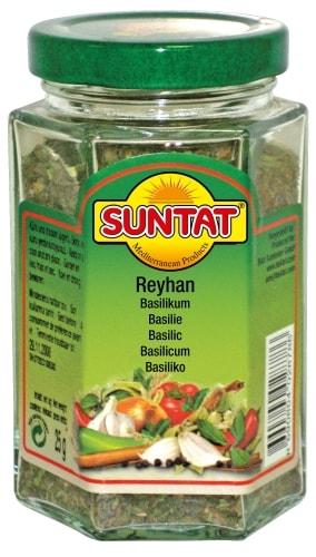SUNTAT Basilikum 25g Glas