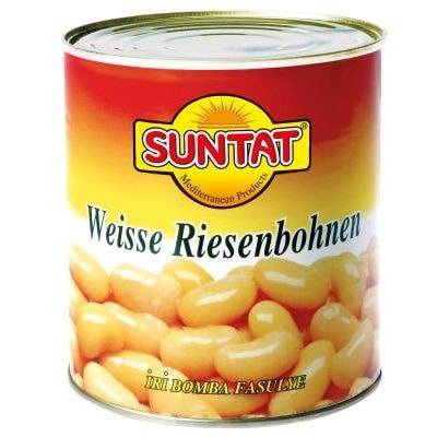 SUNTAT Jumbo Fasulye Haslama 12x800g/480g Tnk