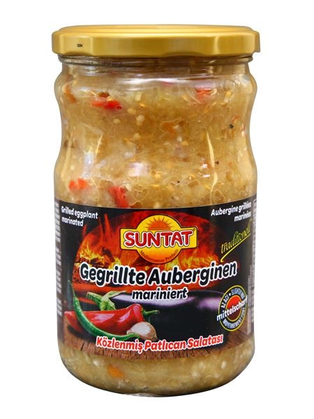 SUNTAT Grilled Eggplants hot 660ml