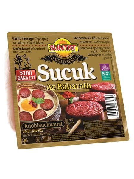 SUNTAT Gold Sucuk Az Baharatli 300g