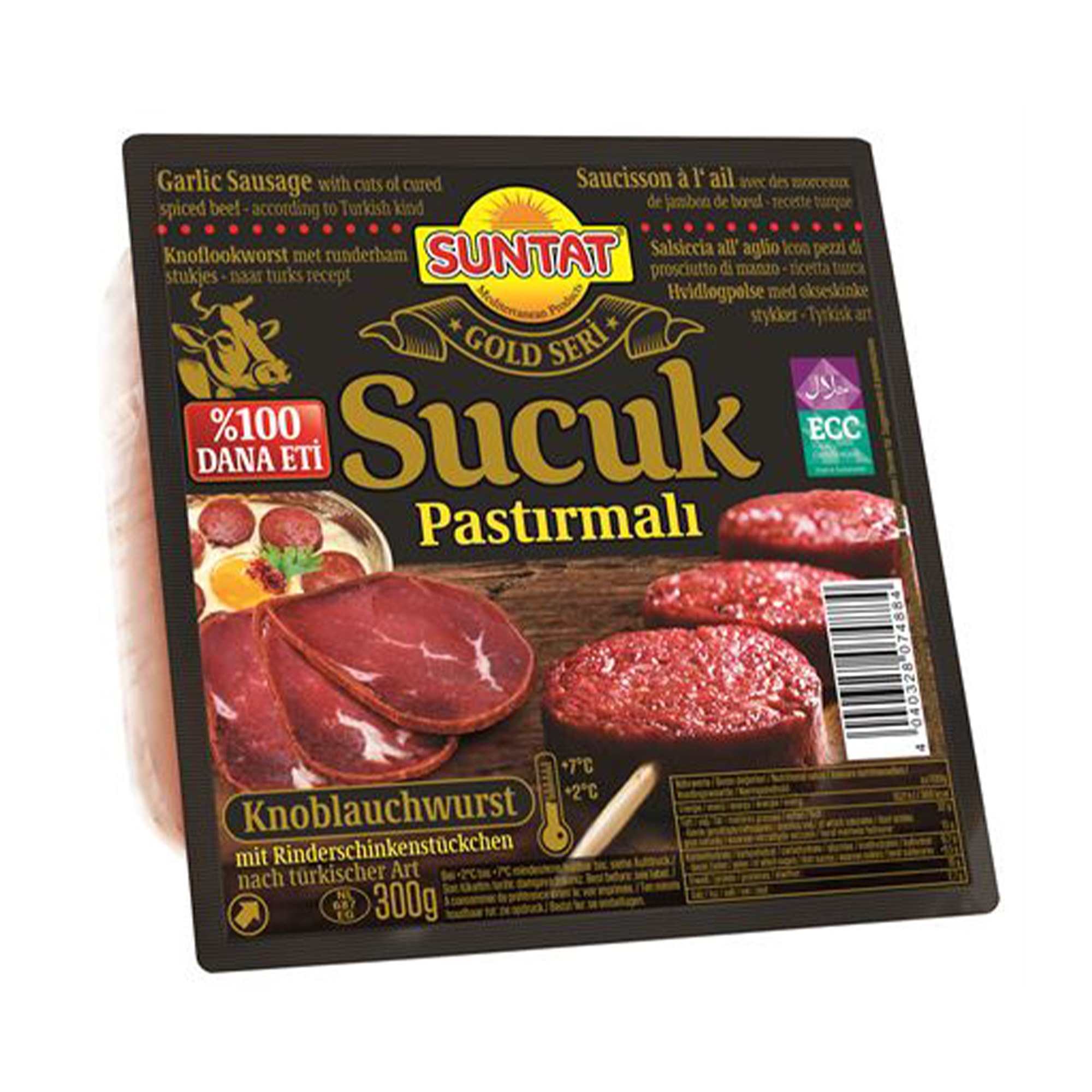 SUNTAT Gold Pastırmalı Sucuk 300g